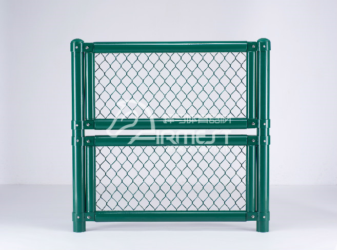 全铝合金内嵌式片装围网——铝合金扣件